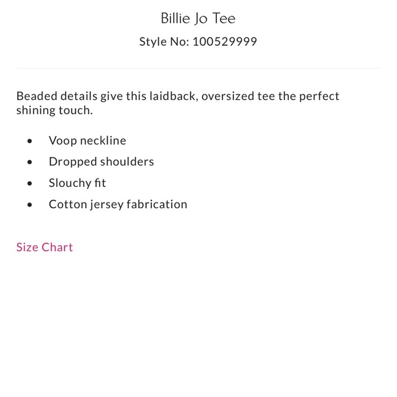 NWT ✨ Free People Billie Jo Tee - Picture 2 of 3